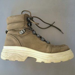 J Slides Reign Olive Green Waterproof Hiking Boots